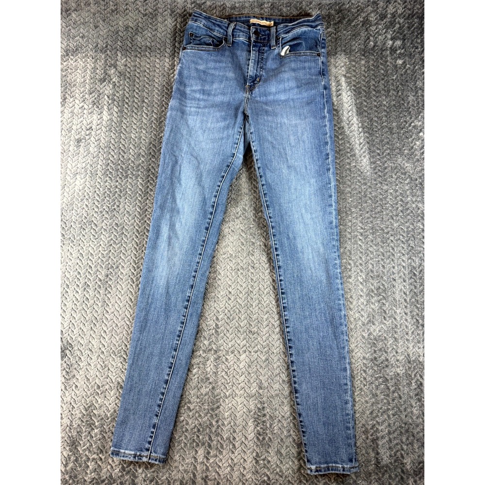 Levi's 721 High Rise Skinny Jeans Womens 28x32 Blue Denim Stretch 18882-0595